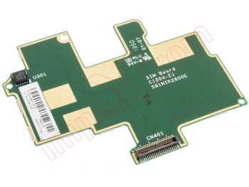 Flex con conector de tarjeta SIM y tarjeta de memoria MicroSD para Sony Xperia M, C1904, C1905